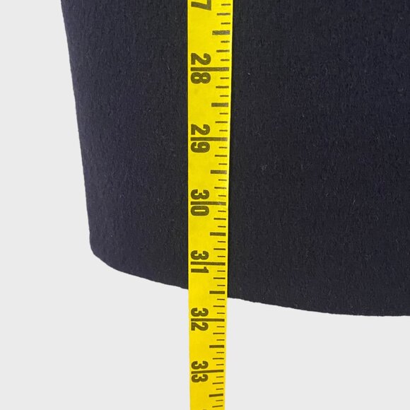 Vintage Mackintosh Double-Breasted 100% Wool Peacoat Navy Blue Women's Size 10 - Picture 12 of 12